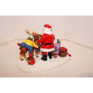 Dept 56 Snow Village - Santa Comes to Town 1999